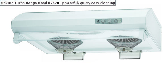 Sakura Kitchen Range Hood |R747ii-30W| 30" white