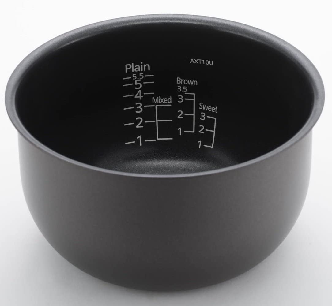 Tiger Rice Cooker: 5.5 cup, multi-function, s/s + black | JAX-T10U