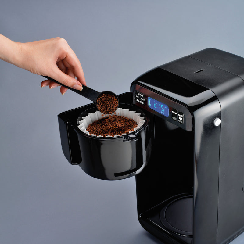 Hamilton Beach Coffee Maker: 12-cup, Elite Programmable, black s/s | 46206C