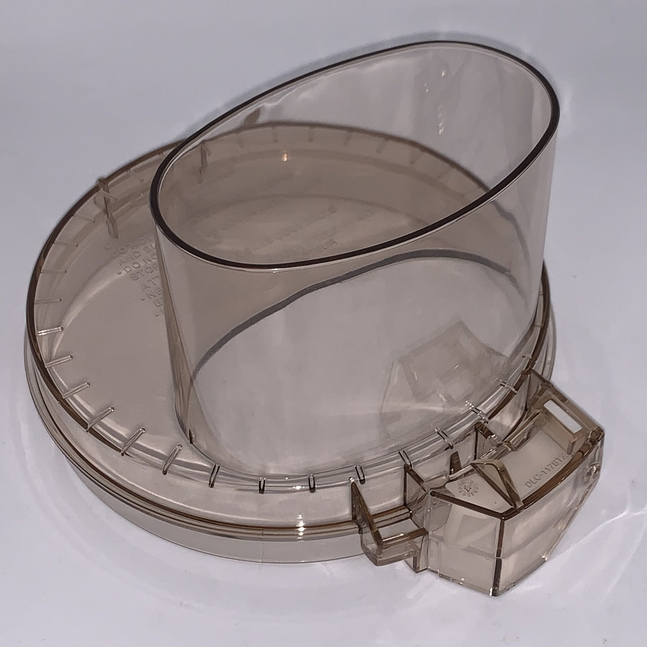 cuisinart cover with large feed tube amber for dlc 10 special order image 2
