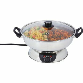 Tonly Chinese Hot Pot |HS160B30| stainless steel with divider