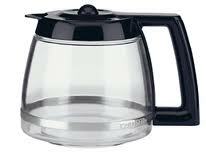 Cuisinart : DCC1200PRCC | Glass Carafe (Black) for DCC-1200C