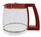 Cuisinart : DGB500RCRF | Glass Carafe (red) for DGB-500RC