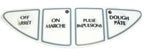 Cuisinart : RPWAYS19056 | control panel Label for DLC-2011, EV-11