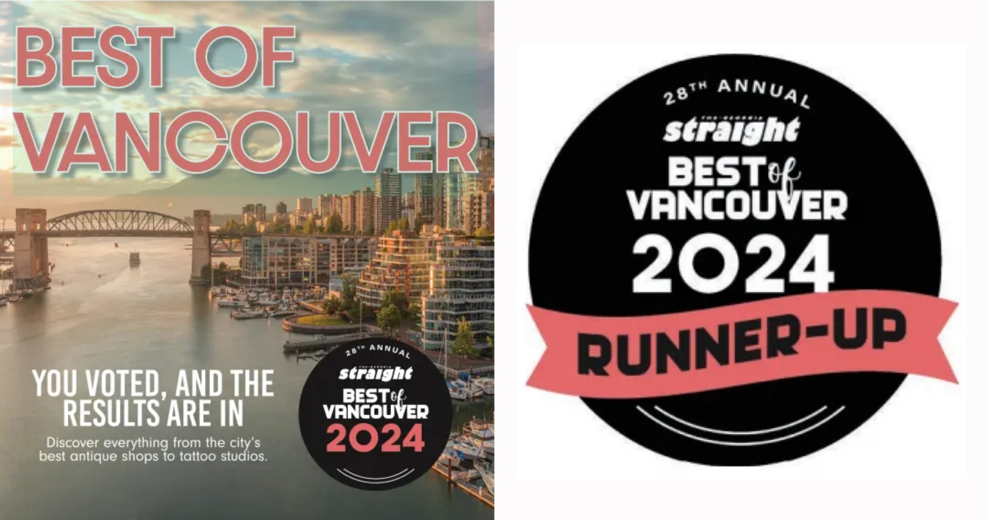 2024 Best of Vancouver Readers' Choice Awards