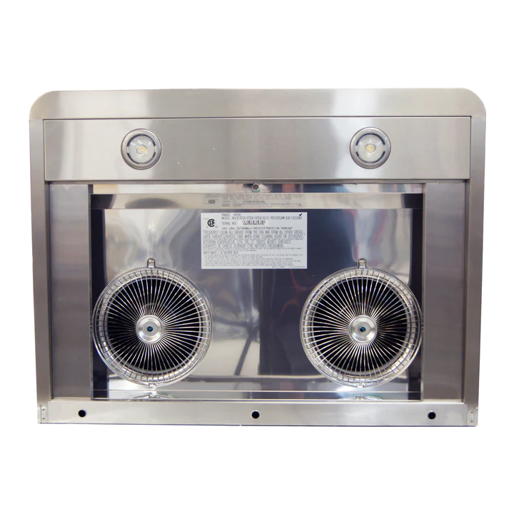Sakura Kitchen Rangehood: 30'' wide, with baffle filter, brushed s/s, AC motor | B51-30HS