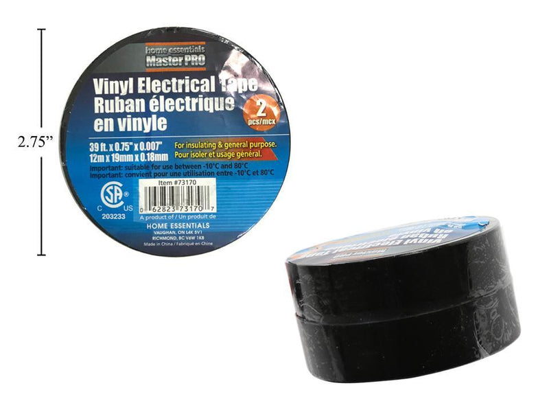 Home Essentials MasterPro Electrical Tape 2pk | 73170