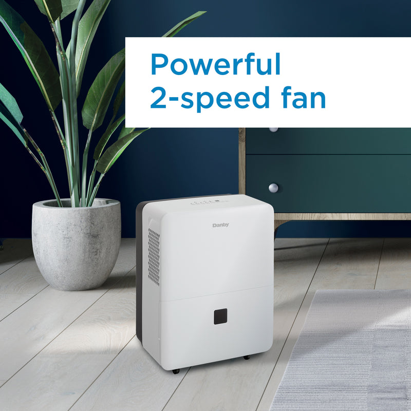 Danby Dehumidifier: 22 Pint (10.4L), controls humidity in spaces up to 1,500 sq. ft. | DDR020BJWDB-ME
