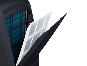 DeLonghi | PACEX370LN | Portable Air Conditioner: 12,000 BTU/h, black