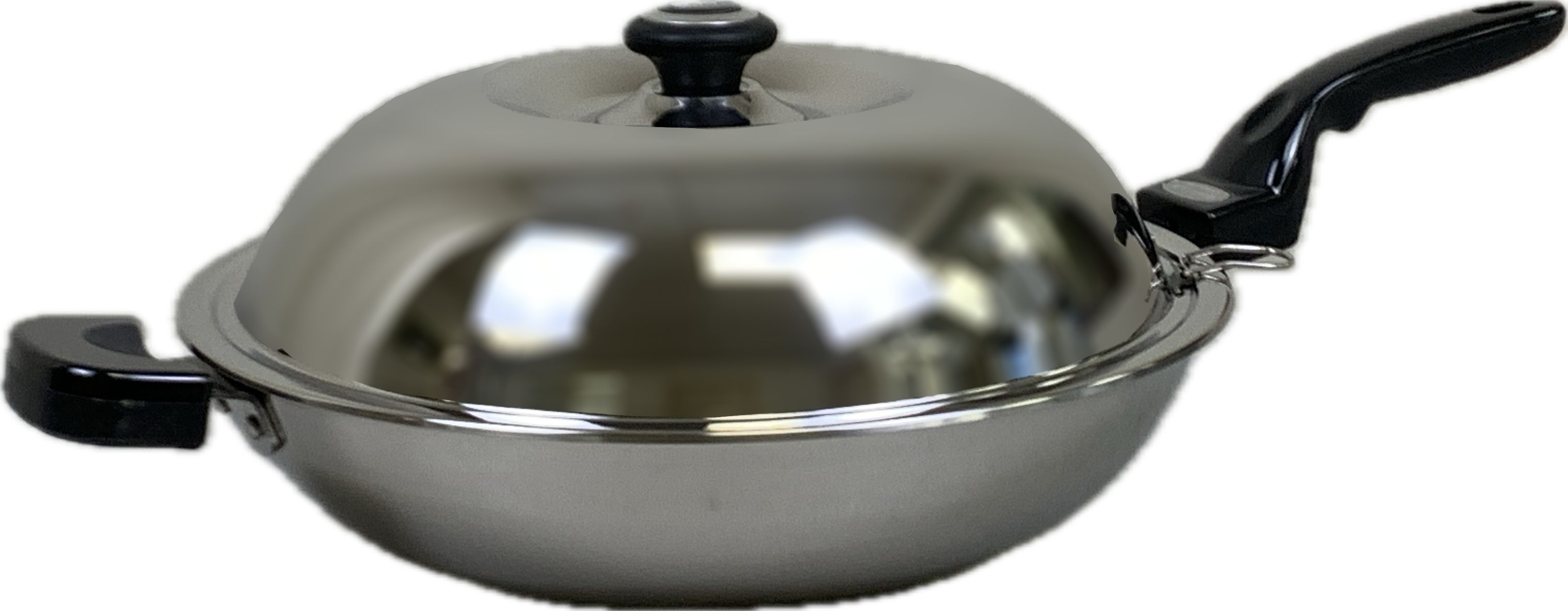 Whale | WW-30F | 5-layer Stainless Steel Wok: 30cm