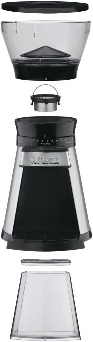 Cuisinart Conical Burr Mill |CBM18C| 8oz, 1-14 cups