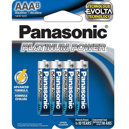 Panasonic Battery AAA x8 Platinum Power | LR03XE8B