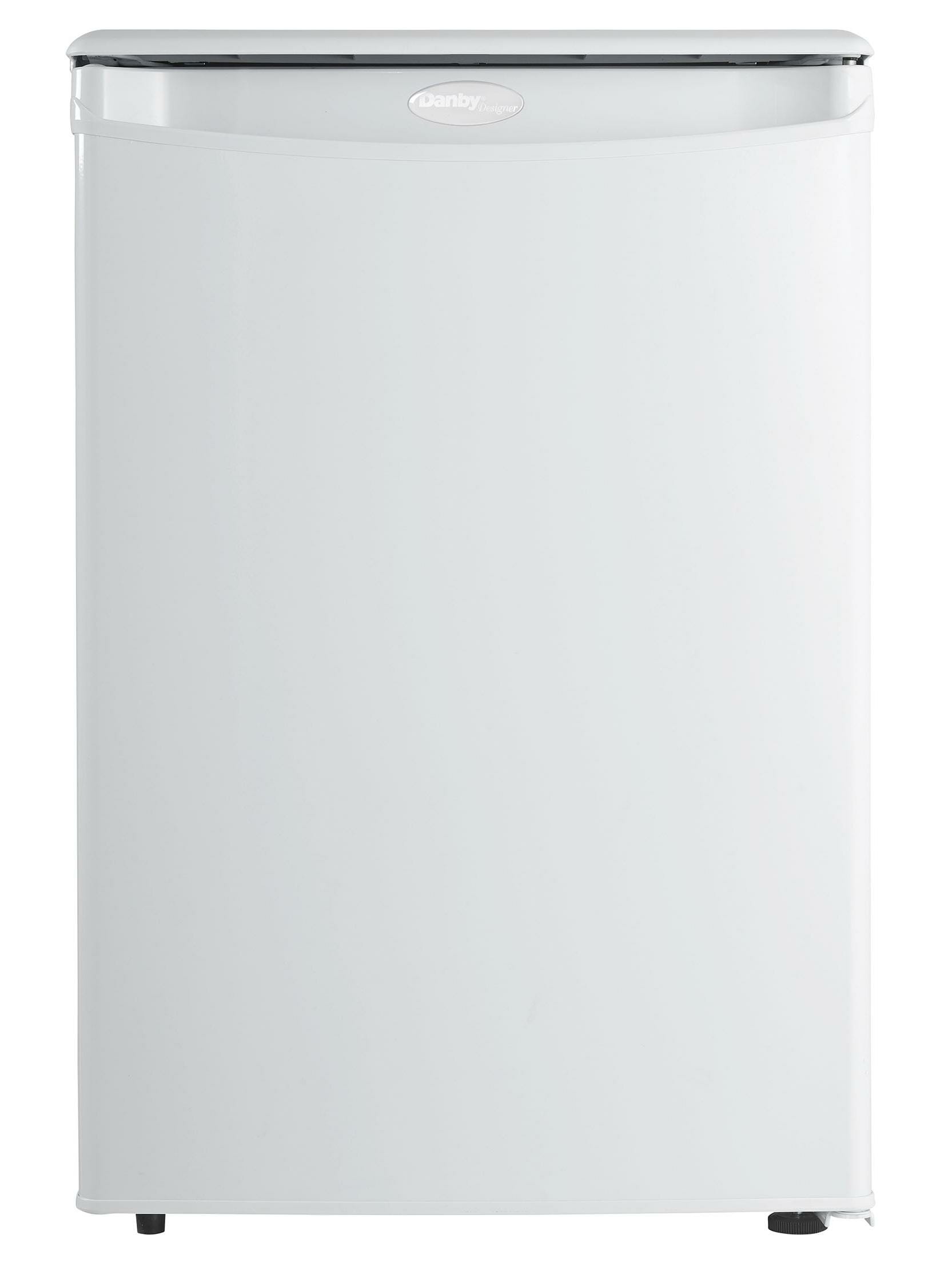 Danby Compact All-Refrigerator: 2.6 cu.ft (73L), reversible door hinge, auto defrost, 2 full width + 1.5 width adj wire shelves , R600a refrigerant, white | DAR026A1WDD