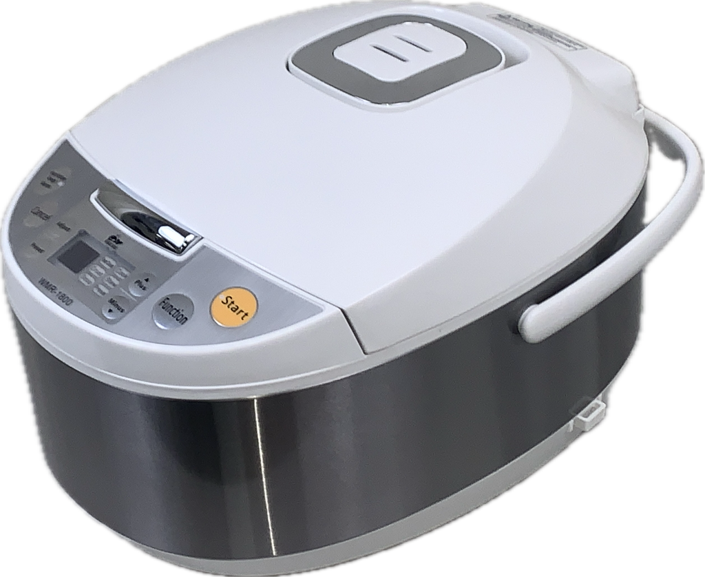 Whale Multi-Function Rice Cooker: 10 cup with Stainless Steel Inner Po
