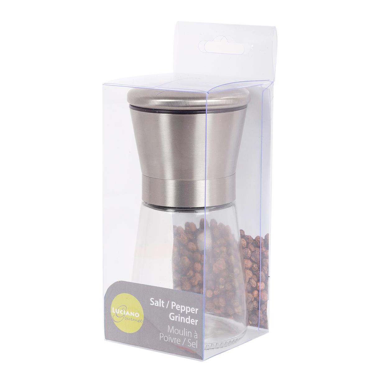 L.Gourmet Salt / Pepper Grinder, 6.6x13.8cm | 70950