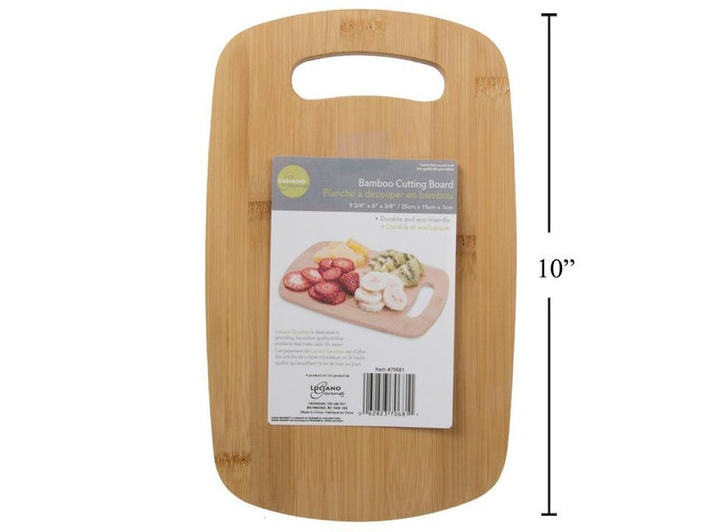 L.Gourmet Bamboo Cutting Board 25x15x1.1cm | 70681