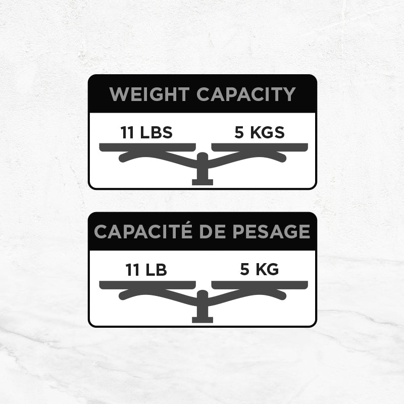 Cuisinart Kitchen Scale Electronic: DigiPad, up to 5kg | KFS1BKC