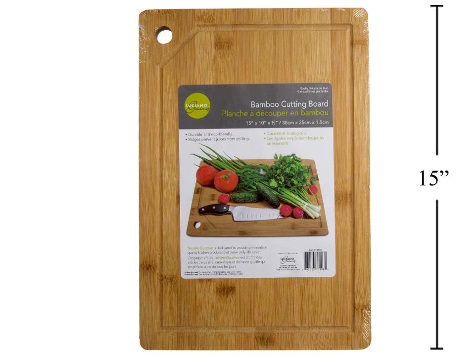 L.Gourmet Bamboo Cutting Board 10"x15" x1.5cm | 70198