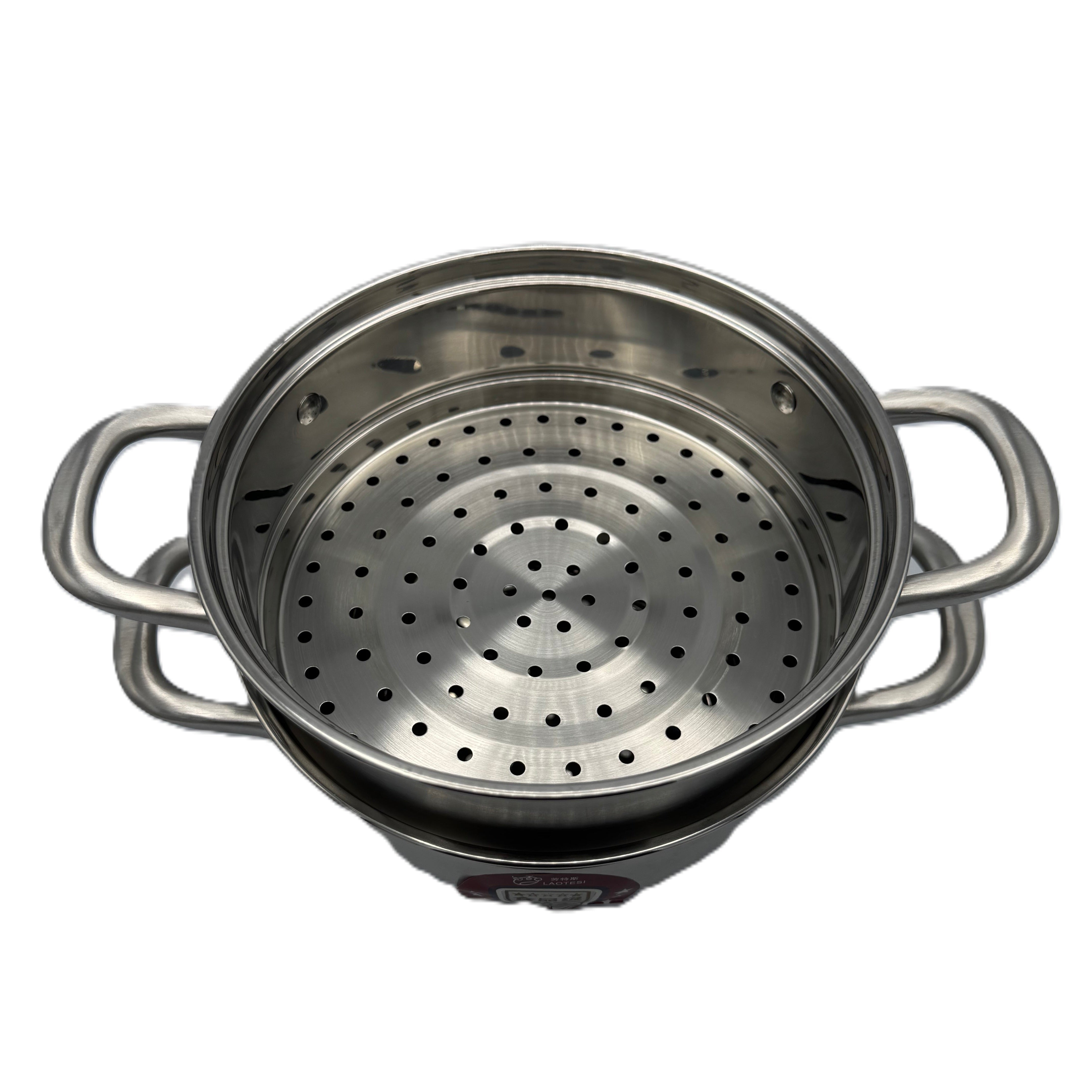 Laotesi 20cm S/S Steamer | XC-15220