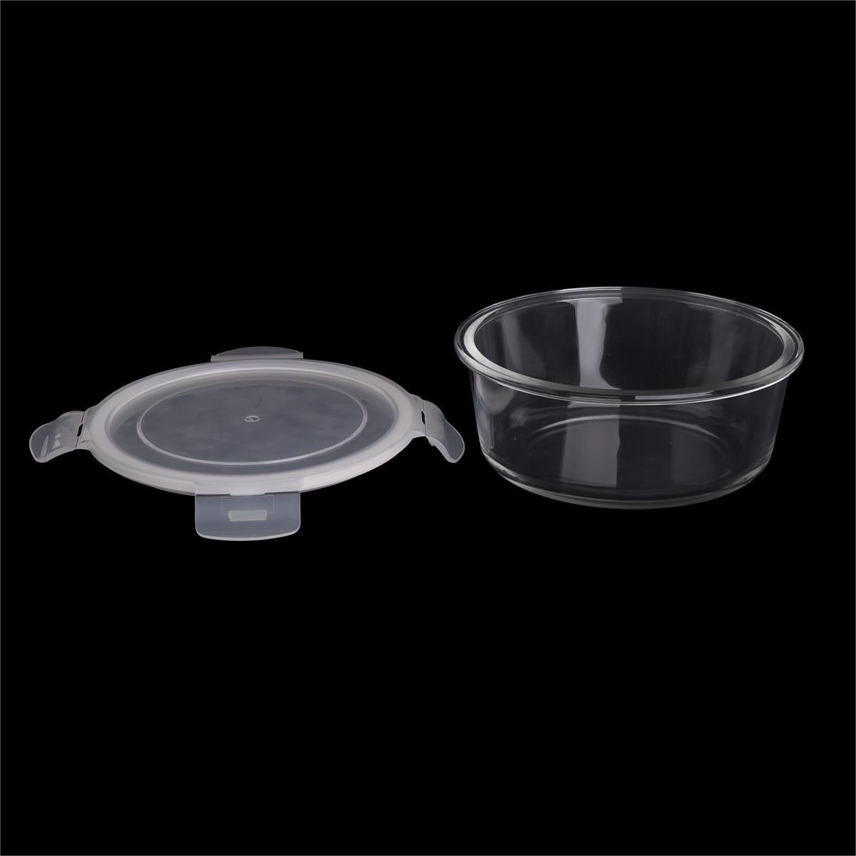 luciano 80889 round borosilicate glass container image 2