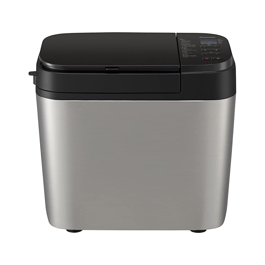 Panasonic bread maker: 2-lb capacity, makes gluten free bread, cake & dough, s/s & black | SD-R2550S