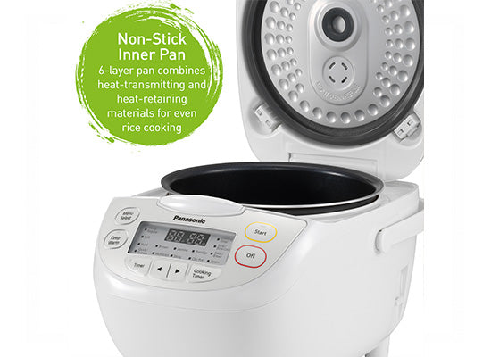 Panasonic Rice Cooker | SRCN188 | 10-cup, Microcomputer Controlled