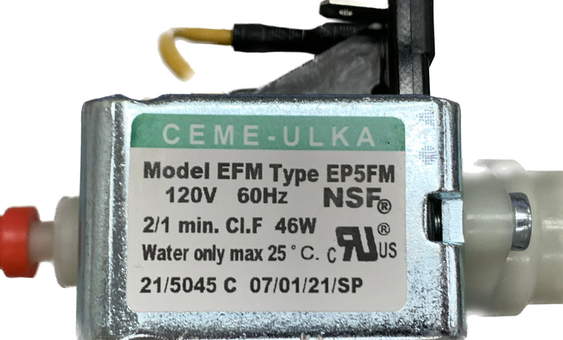 EP5FM | 46W ULKA Water Pump with Thermostat for espresso makers