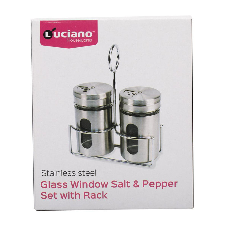 Luciano S/S Salt & Pepper Set | 80973