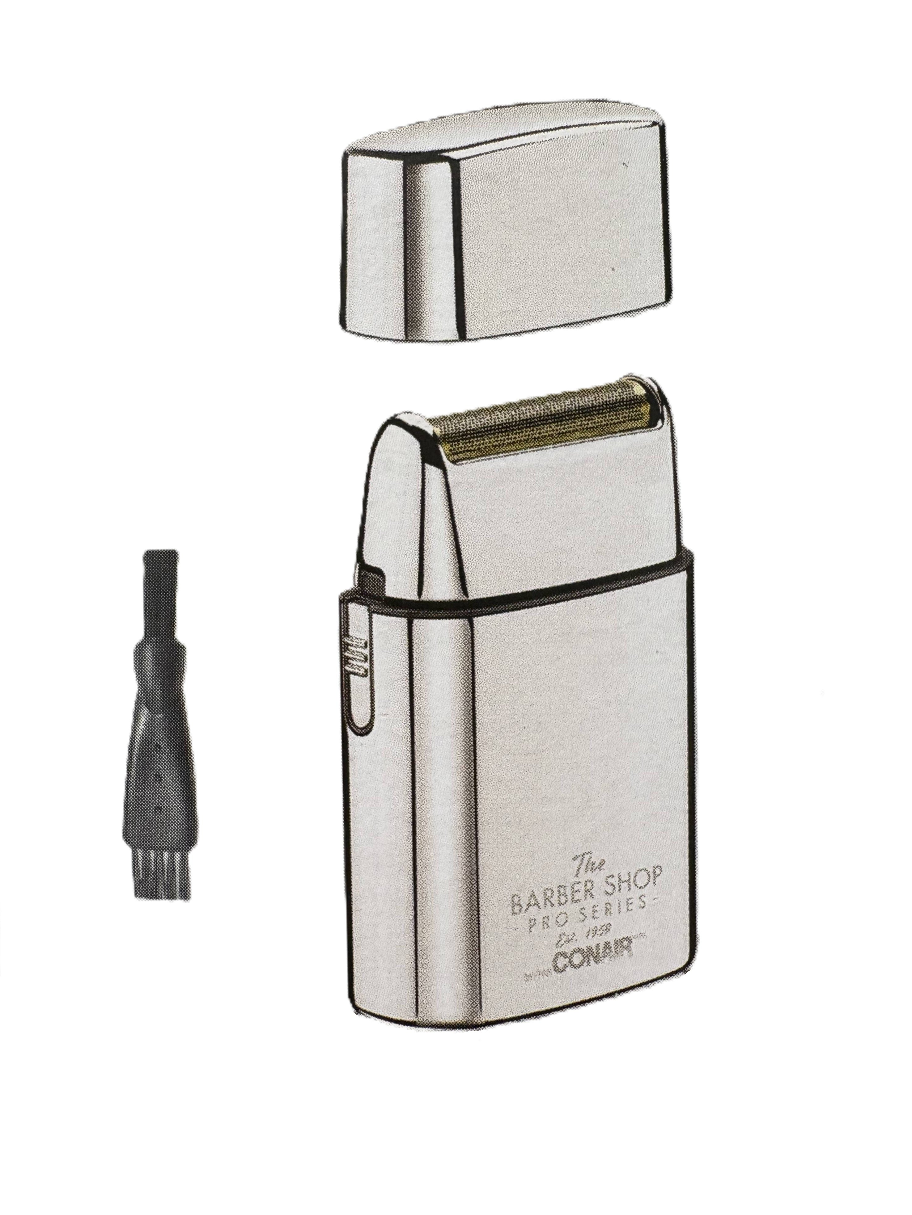 Conair | SHV10BSC | Shaver: The Barber Shop Pro Series, 45 mm wide, metal foil, 2x AA battery