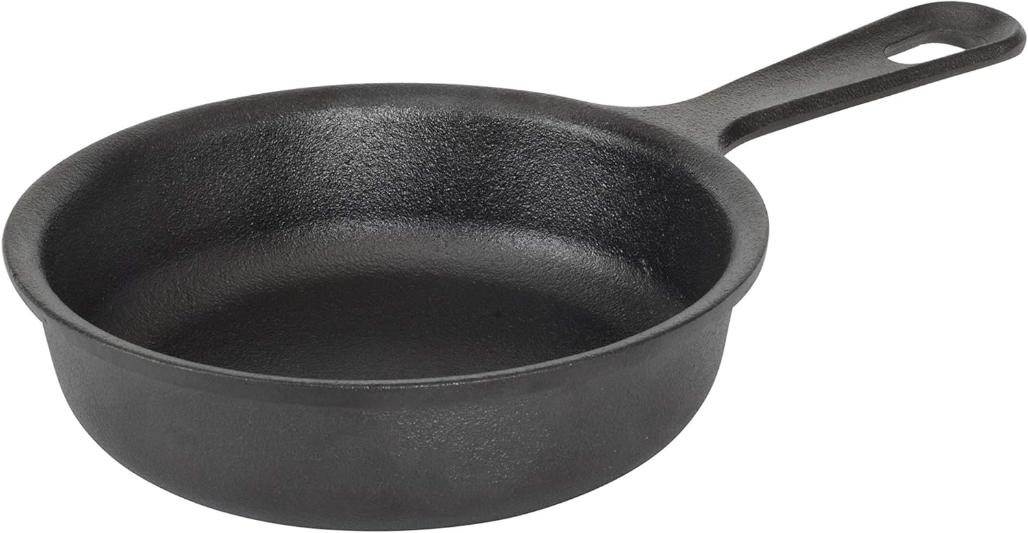 Thermalloy Cast Iron Preseasoned Skillet: 0.69qt, 6x1.6" | 573726