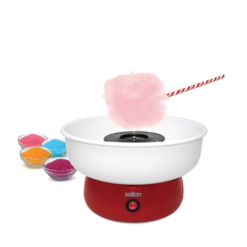 Salton Cotton Candy Maker: red & white | CCM-1779