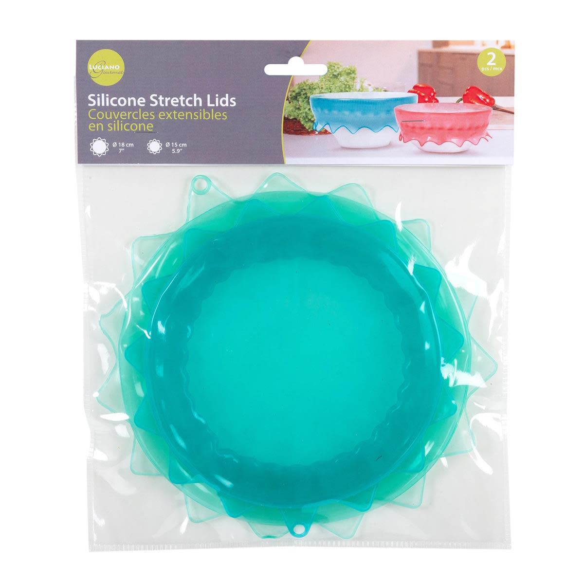 L.Gourmet 2-pc Silicone Lid Sets, for size 18 / 15.5cm | 70947