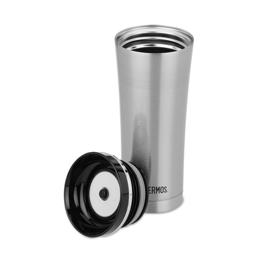 THERMOS | NS-105 Series | 470ml Travel Mug | Black Stainless