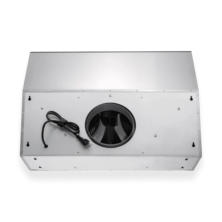 Sakura | R3312-30HS | Kitchen Rangehood: 30'' wide, under-cabinet, with baffle filter, polished s/s, dual AC motor, touch screen