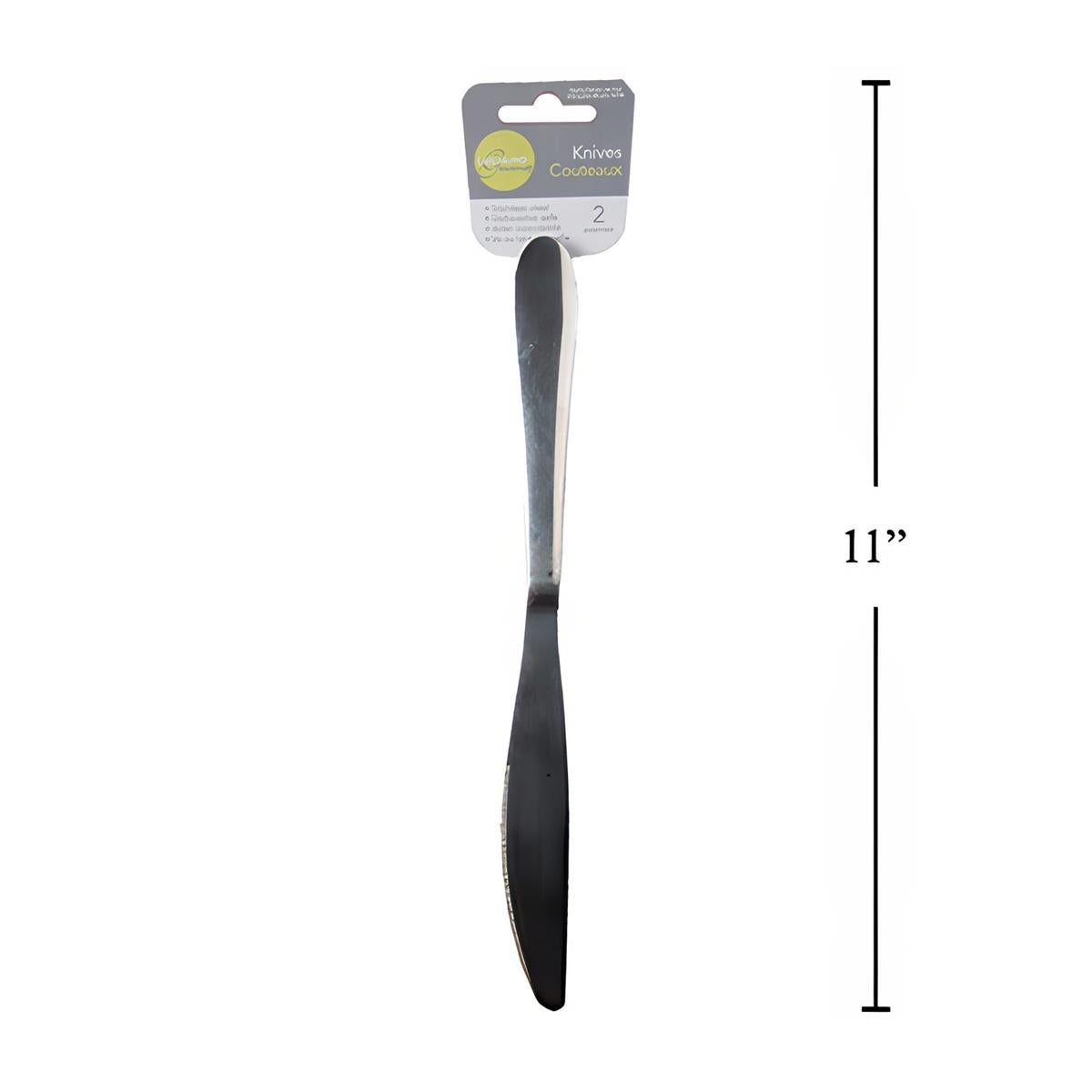 L.Gourmet S/S Dinner Knife 2pc | 70607
