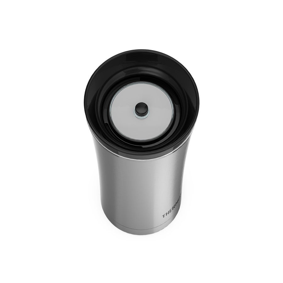 THERMOS | NS-105 Series | 470ml Travel Mug | Black Stainless