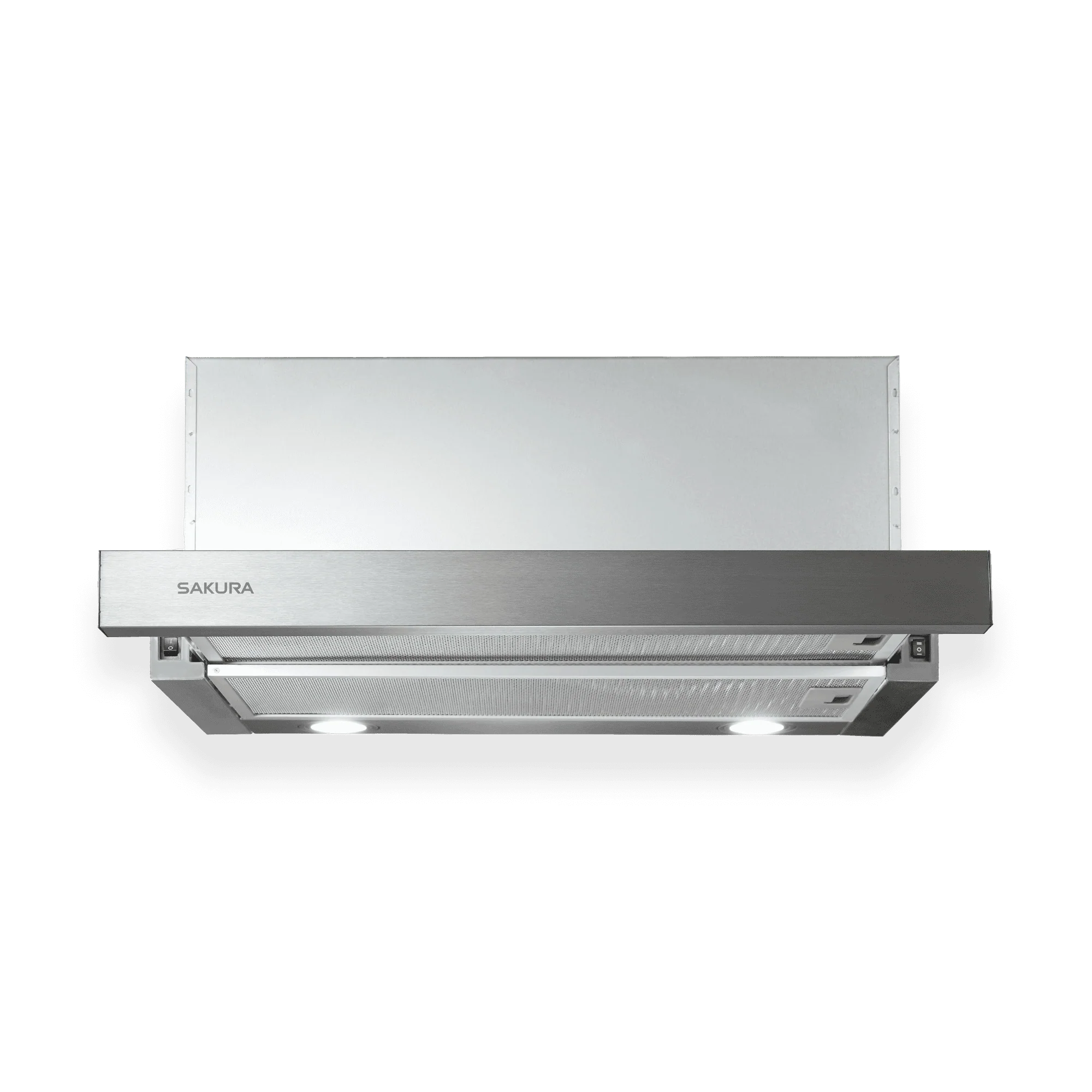 Sakura Hideaway Rangehood: 24" wide, Single Motor, 500 CFM | SA1000-24HS