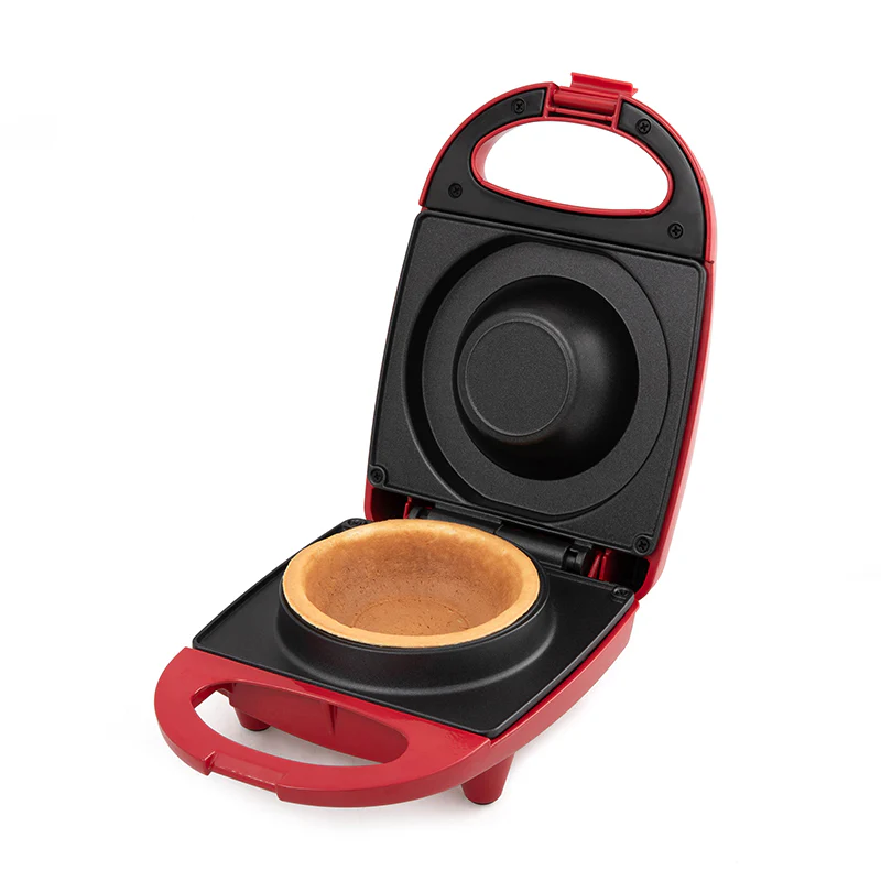 Salton Waffle Bowl Maker: 520W, red | WM-1907