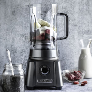 Cuisinart Velocity Blender: 600W, 48oz Tritan jar, gun metal gray | CBT-600GMEC