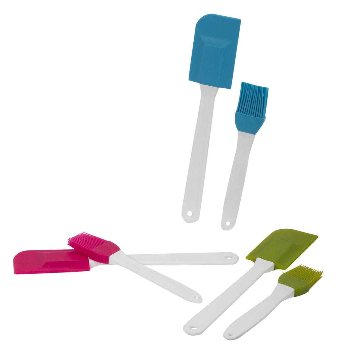 Luciano | 80507 | Silicone Spatula & Pastry Brush Set