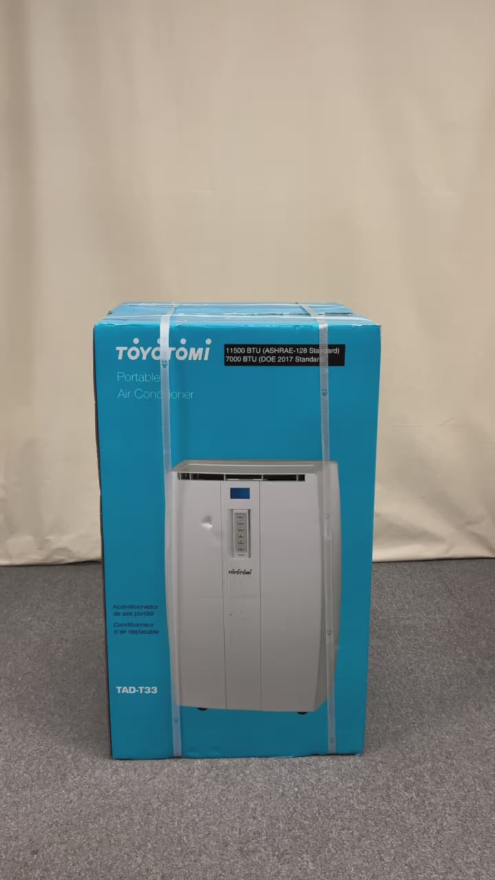 Come unbox, set up, and learn how to use a Toyotomi Portable Air Conditioner with us! 