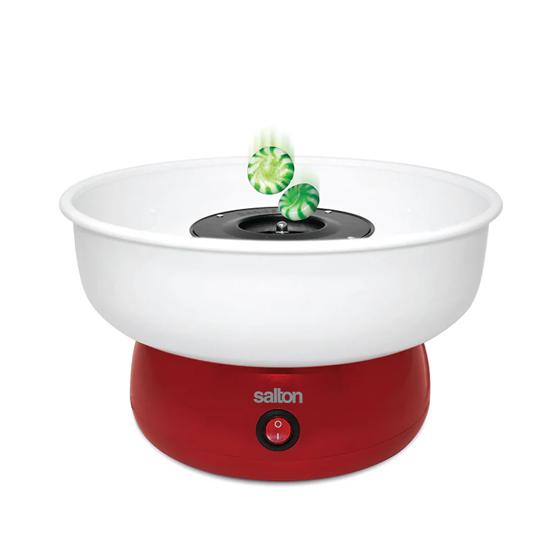 Salton Cotton Candy Maker: red & white | CCM-1779