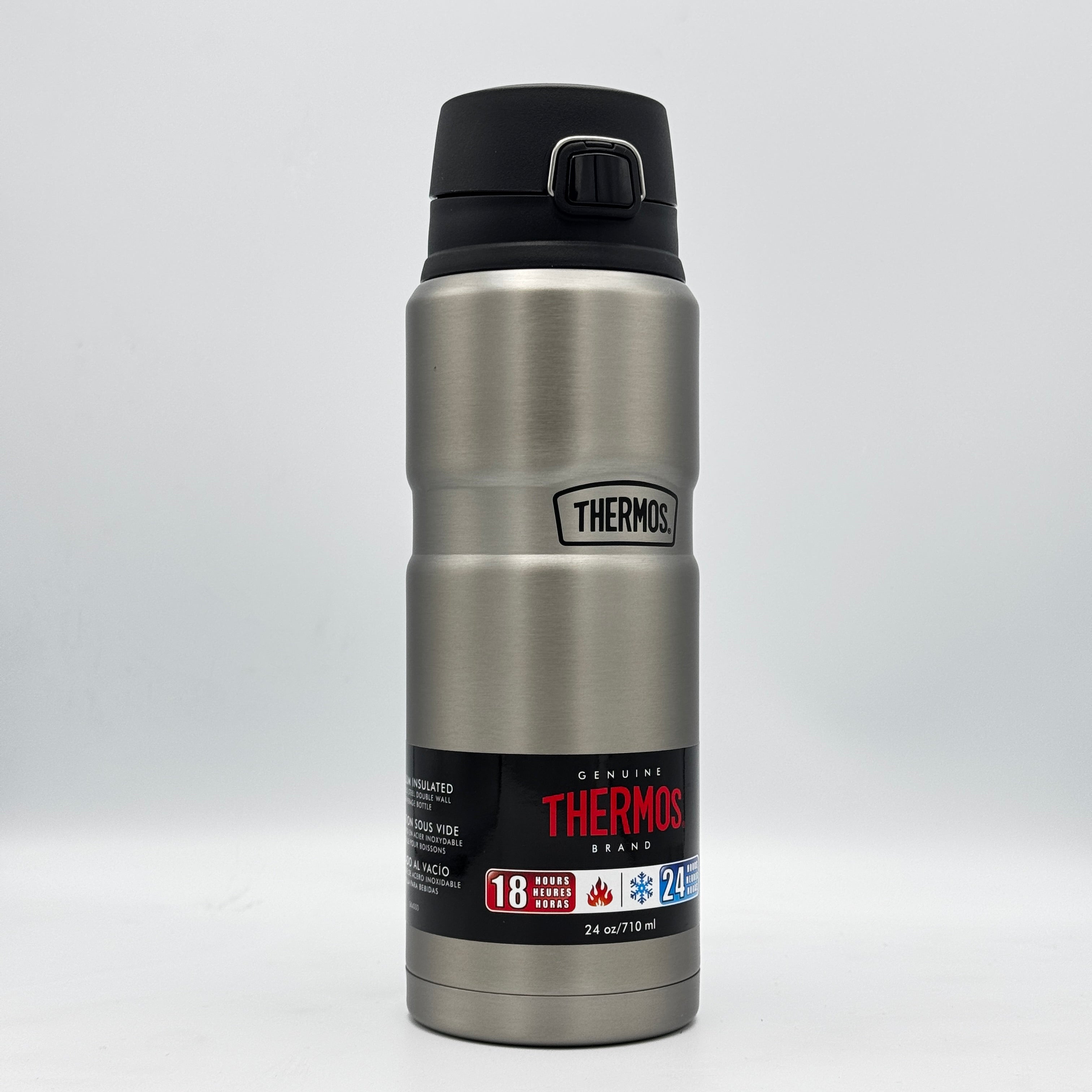 THERMOS | SK-4000 STAINLESS KING™ Series | 710mL Vacuum Insulated Bottle | Matte Silver