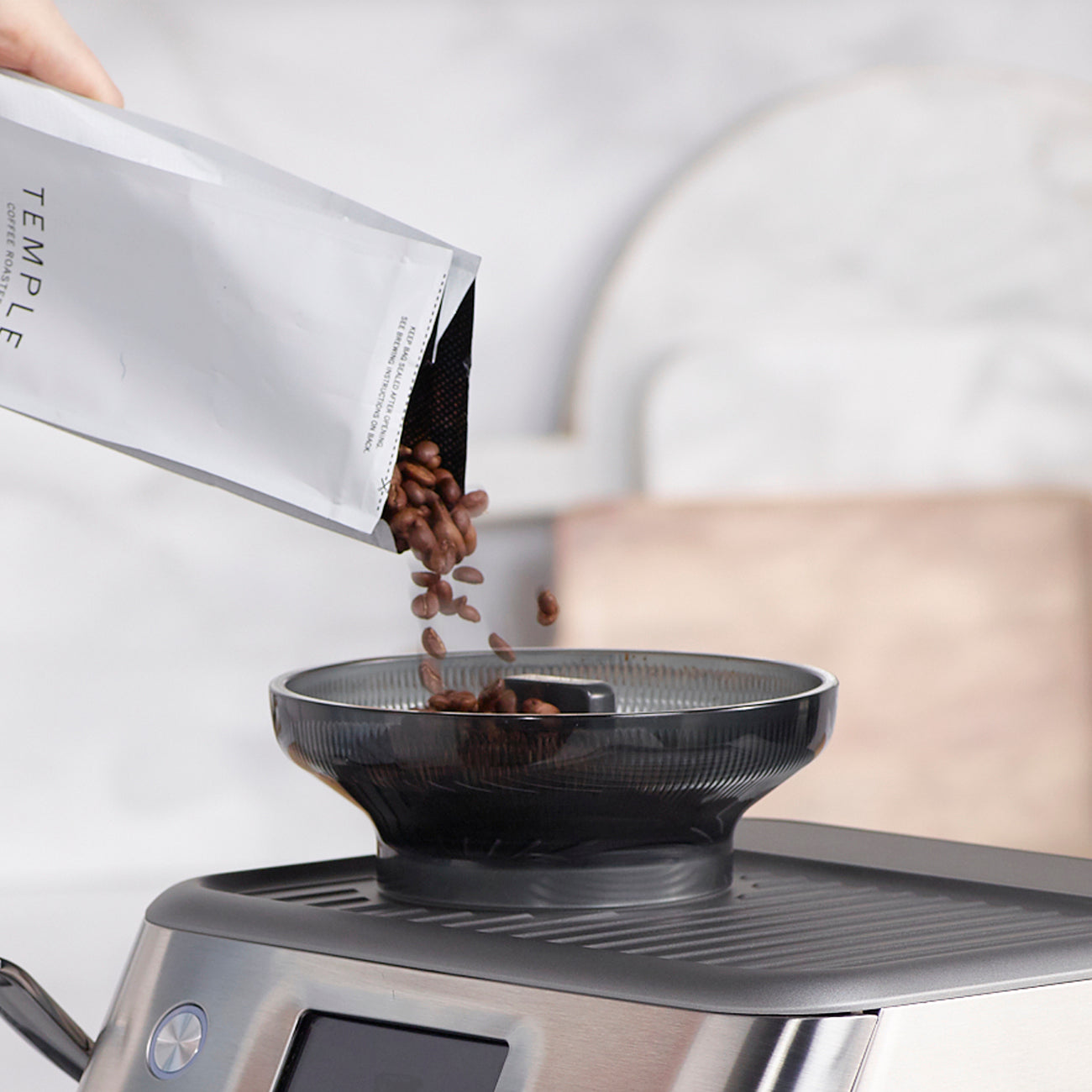 Breville The BARISTA TOUCH IMPRESS Espresso Maker | BES881BSS | 1750W, Touch Screen, Brushed Stainless Steel