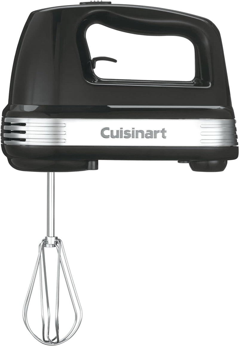 Cuisinart Hand Mixer: 5-speed, black with brushed s/s wrap | HM-50BKC
