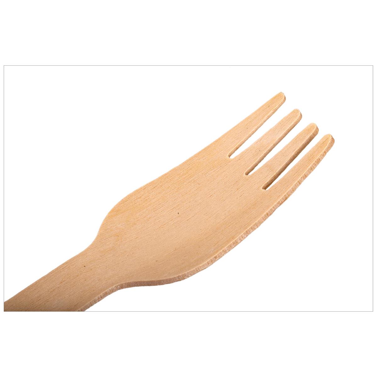Luciano | 80842 | Disposable Wooden Fork