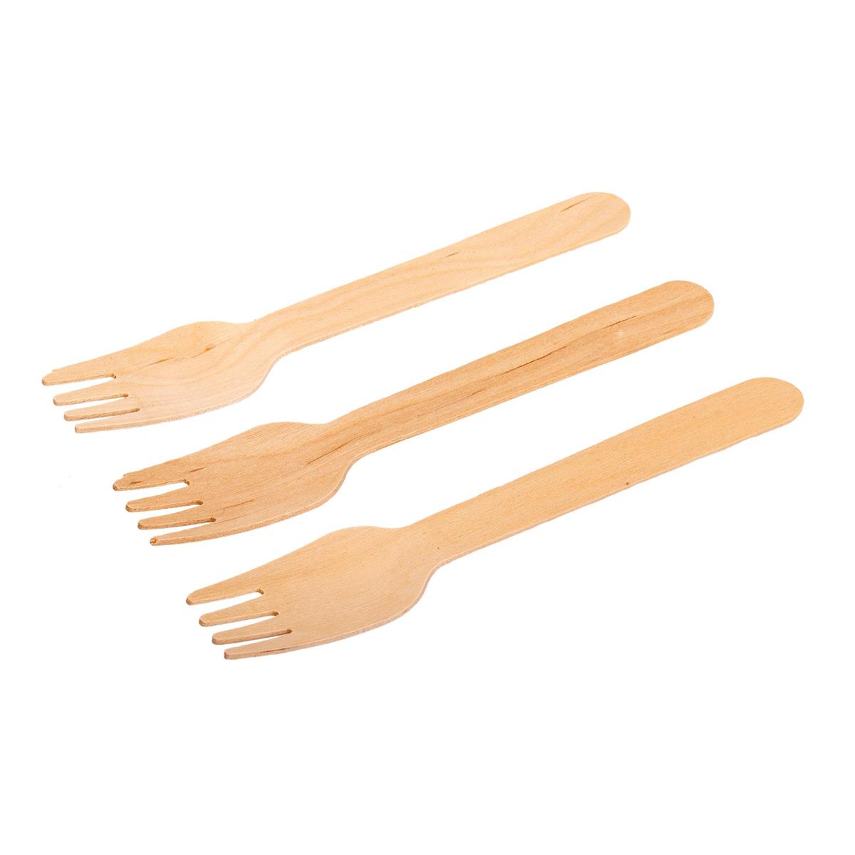 Luciano | 80842 | Disposable Wooden Fork