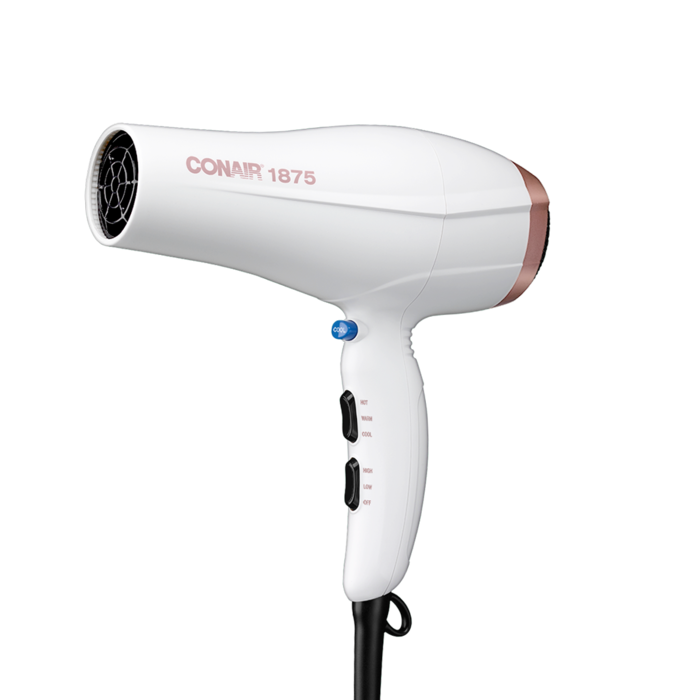 Conair | 565DCR | Hair Dryer; 1875W, 3 heat/ 2 speed, double ceramic with ionic conditioning, DC motor