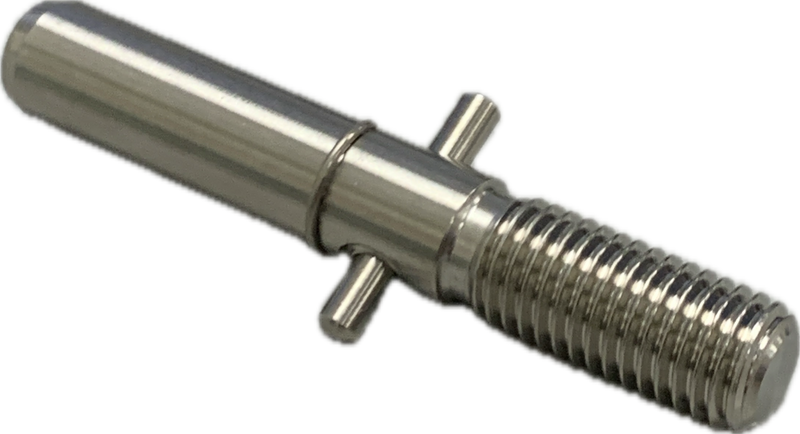 KW711986 | Attachment Shaft with Circlip for pre-2008 CHEF models