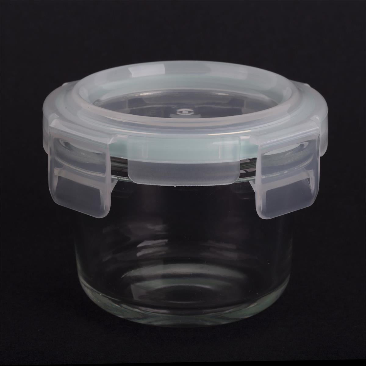 Luciano | 80885 | Mini Round Borosilicate Glass Container | 150 mL